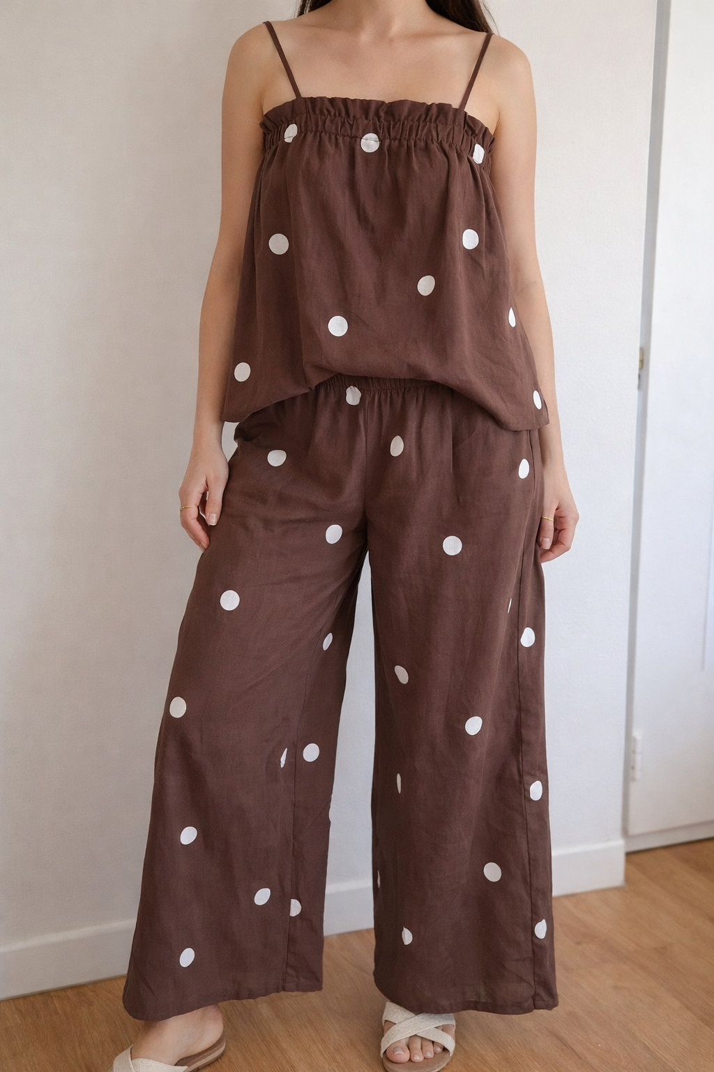 Polka Dot Pant Set
