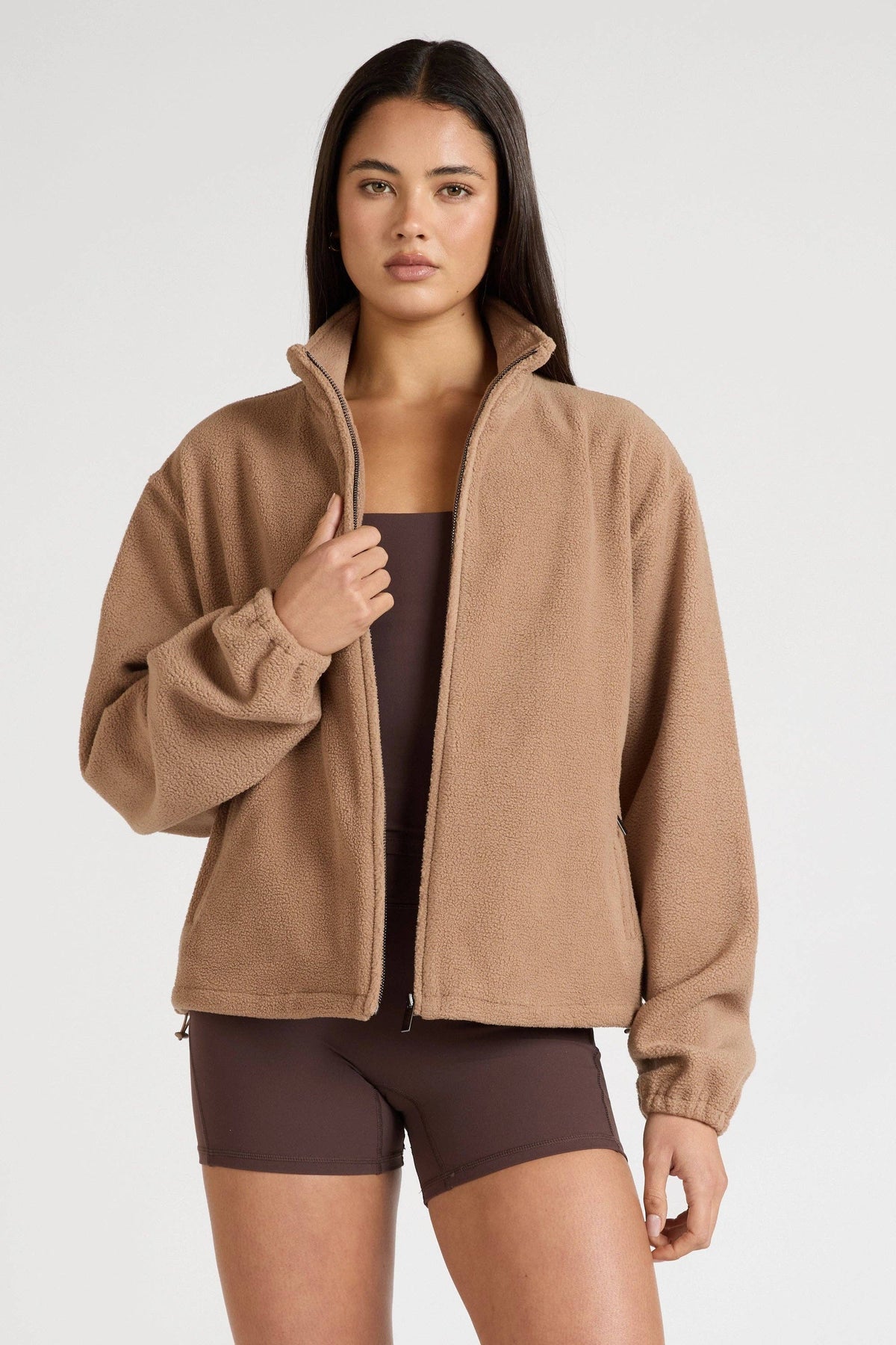 Soft Fleece Zip Jacket