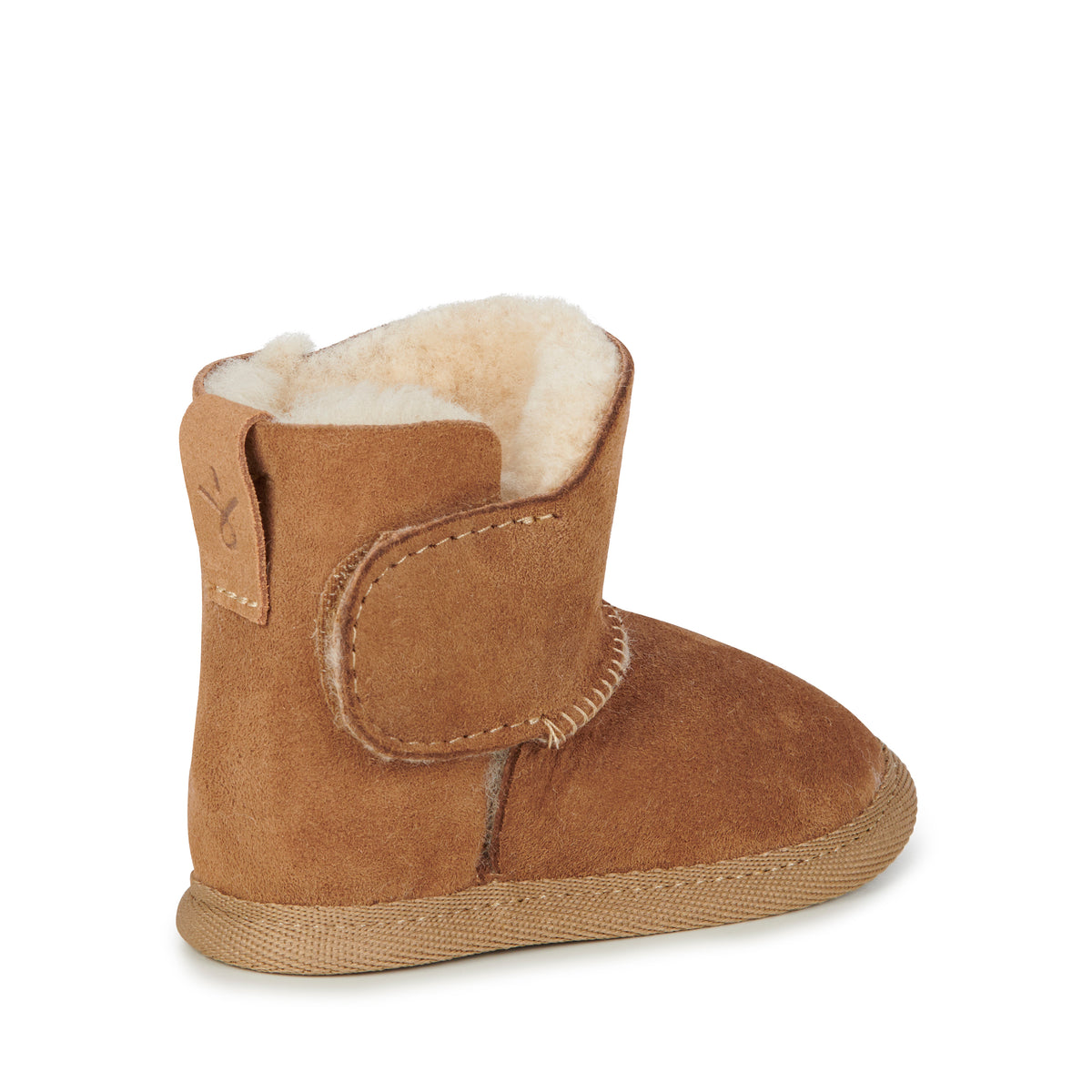 Platinum Baby Bootie - Chestnut