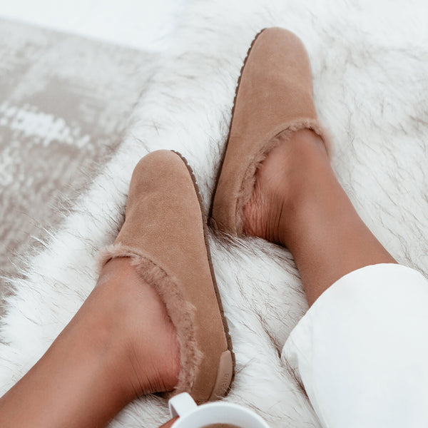Monch Slipper - Camel