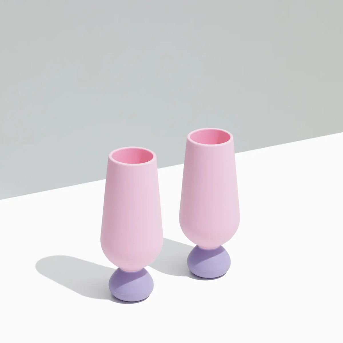 Bubble Champagne Flute Set - Unbreakable Silicone - Fairy Floss