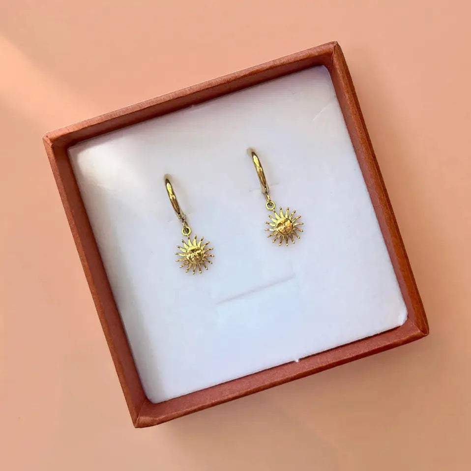 Mini Sun Earrings