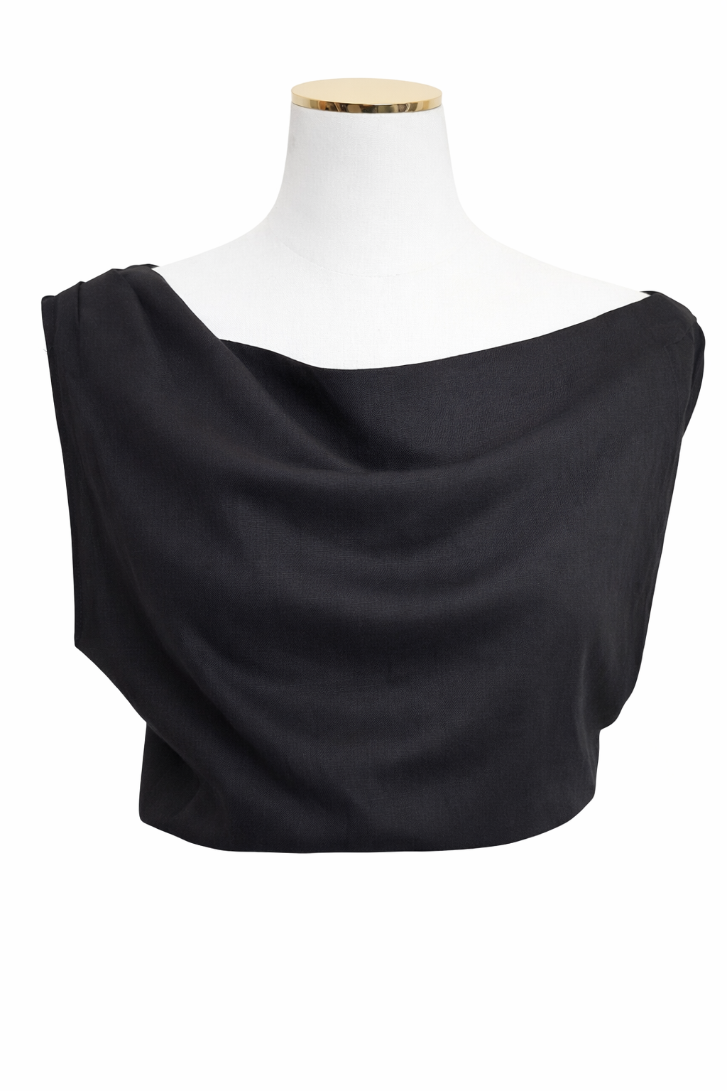 Linen Asymmetrical Top